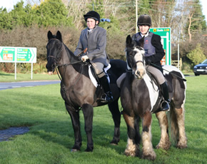 will and toby on horseback